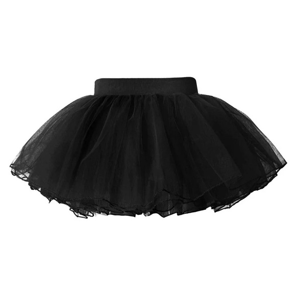 Dresses & Skirts - NWT black Tutu Skirt tulle ballet dance dress up Halloween kids one size